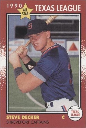 1990 Grand Slam Texas League All-Stars - Steve Decker #24