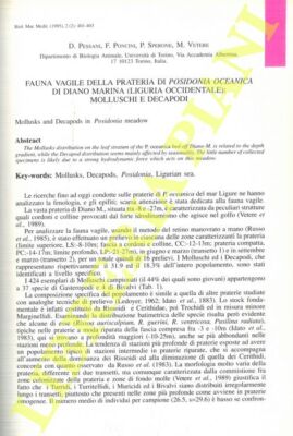 PESSANI D. - PONCINI F. - SPERONE P. - VETERE M. - Fauna vagile della prateria