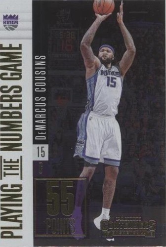 2017-18 Panini Contenders - DeMarcus Cousins #18