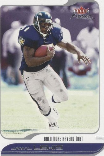 2001 Fleer Focus Jamal Lewis #20