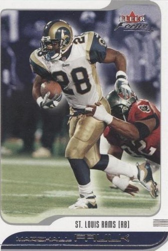 2001 Fleer Focus Marshall Faulk #1