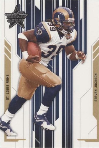 2005 Leaf Rookies & Stars Steven Jackson #87