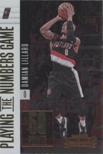 2017-18 Panini Contenders - Damian Lillard #26