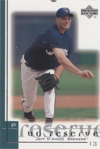 2001 Upper Deck Reserve - Jeff D'Amico #99