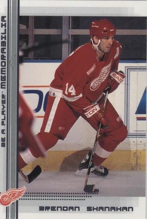 2000-01 In the Game Be A Player Memorabilia - Brendan Shanahan #165
