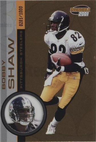 2001 Pacific Invincible Bobby Shaw #195
