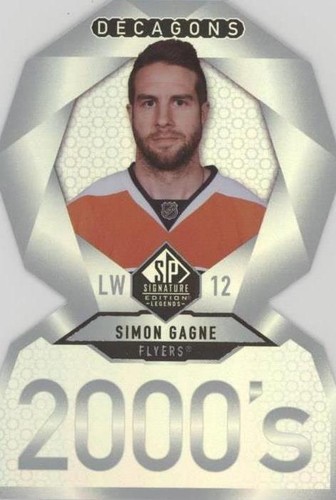 2020-21 Upper Deck SP Signature Edition Legends - Simon Gagne #DC-85