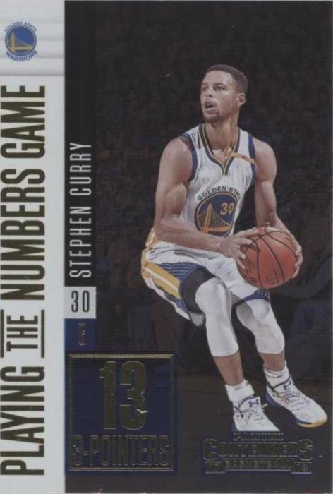 2017-18 Panini Contenders - Stephen Curry #33
