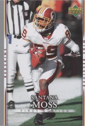 2007 Upper Deck First Edition Santana Moss #99