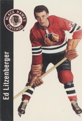 1994 Parkhurst 1956-57 Missing Link - Ed Litzenberger #24