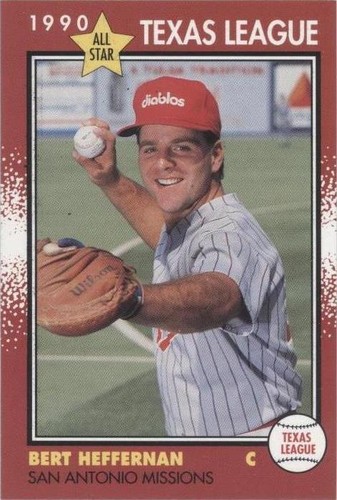 1990 Grand Slam Texas League All-Stars - Bert Heffernan #5