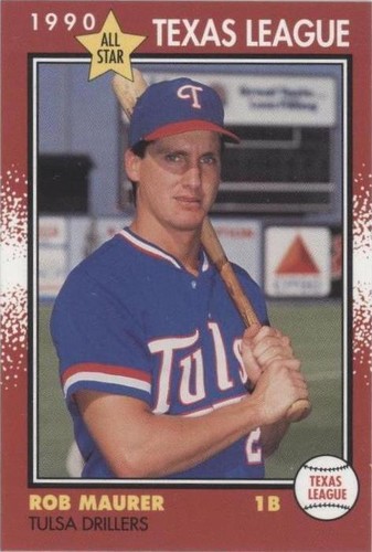 1990 Grand Slam Texas League All-Stars - Rob Maurer #20