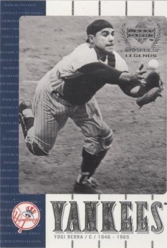 YOGI BERRA #145 2001 UPPER DECK LEGENDS OF NEW YORK YANKEES | eBay