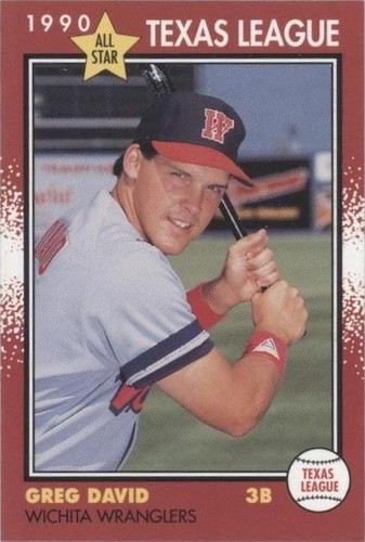 1990 Grand Slam Texas League All-Stars - Greg David #3