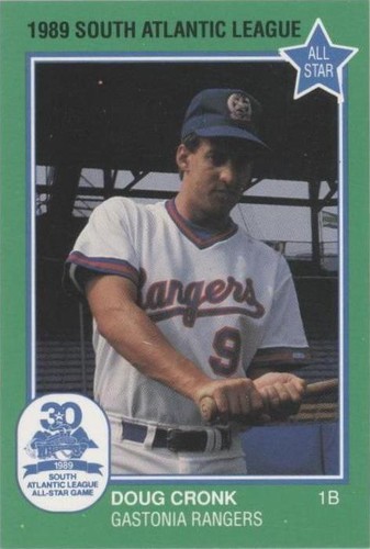 1989 Grand Slam South Atlantic League All-Stars - Doug Cronk #29