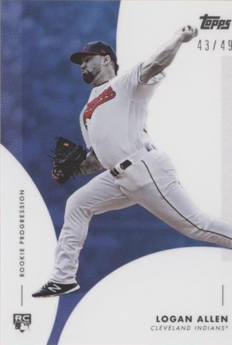 2020 Topps On Demand Rookie Progression - Logan Allen #2B