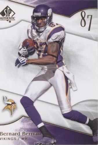 2009 SP Authentic Bernard Berrian #64