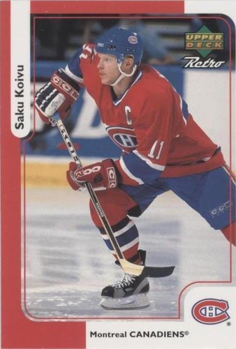 1999-00 Upper Deck Retro McDonald's - Saku Koivu #MCD-14