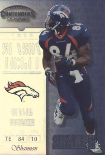 1999 Playoff Contenders SSD Shannon Sharpe #117