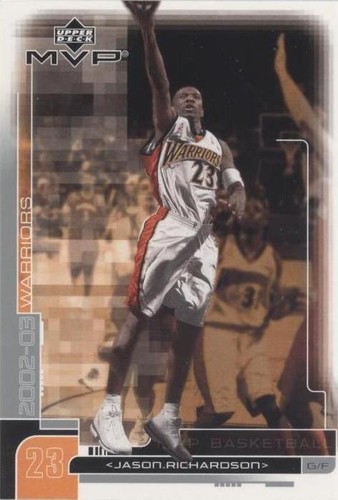 2002-03 Upper Deck MVP - Jason Richardson #53