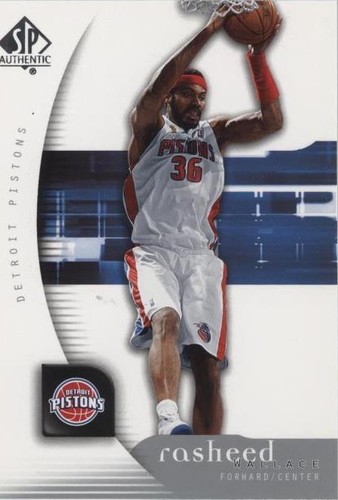 2005-06 SP Authentic - Rasheed Wallace #24