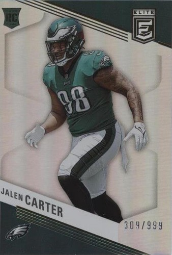 JALEN CARTER 2023 Panini Elite Pen Pals Rookie Auto RC