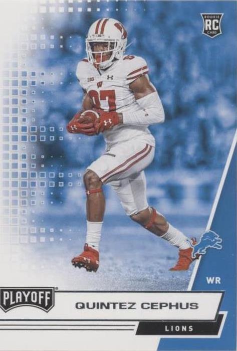2020 Panini Playoff Quintez Cephus #246
