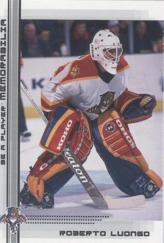 2000-01 In the Game Be A Player Memorabilia - Roberto Luongo #463