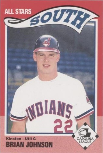 1990 Sportsprint Carolina League All Stars - Brian Johnson #40