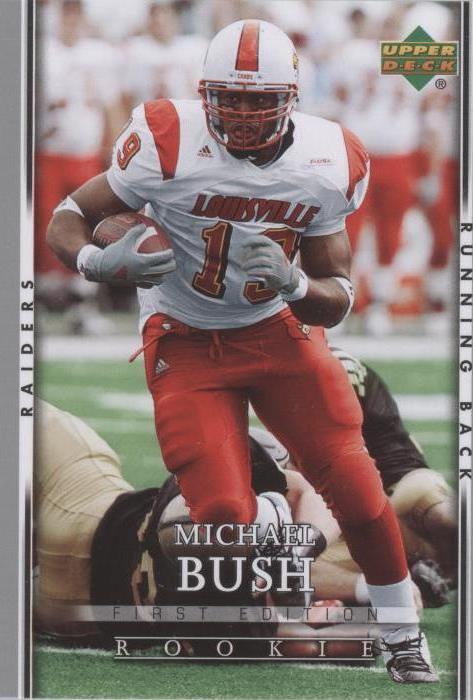 2007 Upper Deck First Edition Michael Bush #132
