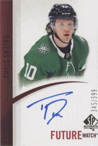 2020-21 SP Authentic - Ty Dellandrea #RFWA-TD