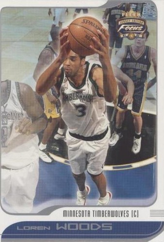 2001-02 Fleer Focus Jersey Edition - Loren Woods #118