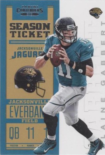 2012 Panini Contenders Blaine Gabbert #44