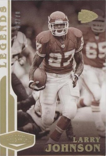 2024-25 Panini Select X-FRACTOR Larry Johnson Auto Patch Silver