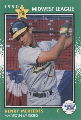 1990 Grand Slam Midwest League All Stars - Henry Mercedes #16