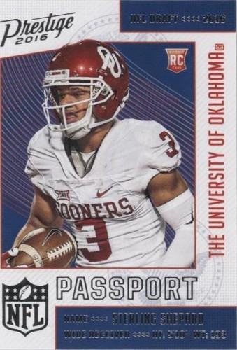 2016 Panini Prestige Sterling Shepard #13