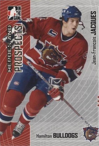 2005-06 In the Game Heroes and Prospects - Jean-Francois Jacques #255