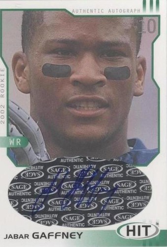 2002 SAGE Hit Jabar Gaffney #H10