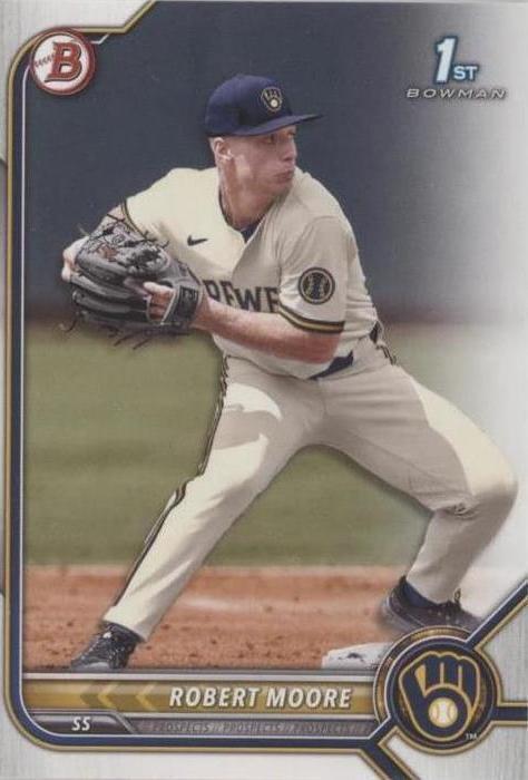 2022 Bowman Draft - Robert Moore #BD-131