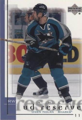 2000-01 Upper Deck Reserve - Owen Nolan #71