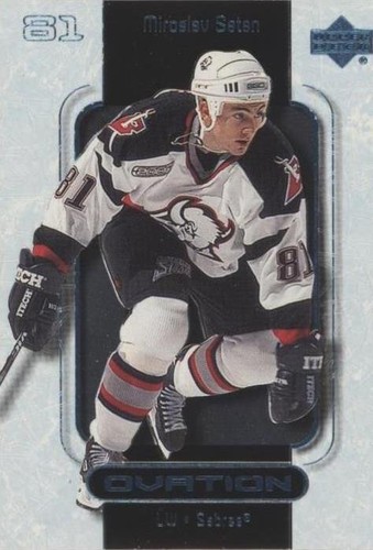 1999-00 Upper Deck Ovation - Miroslav Satan #8