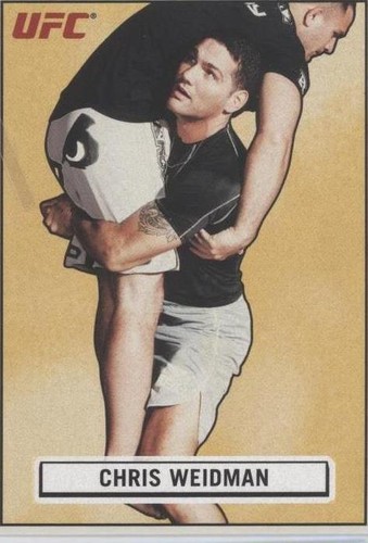2013 Topps UFC Bloodlines - Chris Weidman #OS-CW
