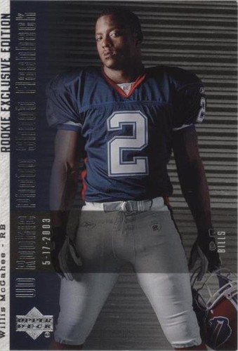 2006 Upper Deck Willis McGahee #PSF-WM