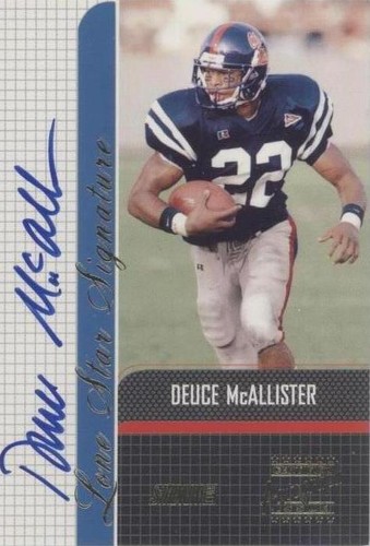 2001 Stadium Club Deuce McAllister #LS-DM