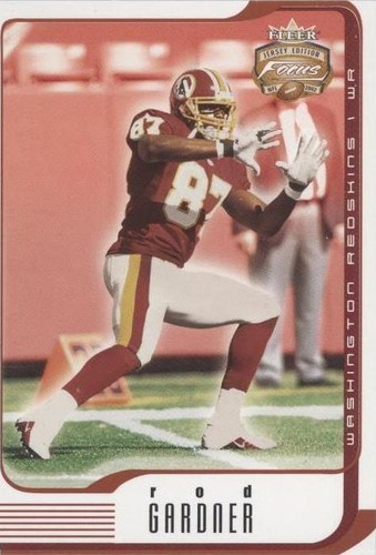 2002 Fleer Focus Jersey Edition Rod Gardner #72
