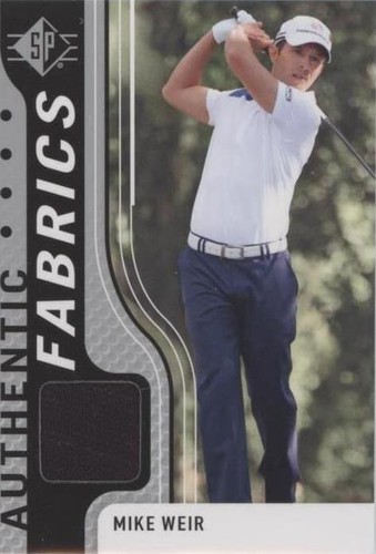 2012 SP Authentic - Mike Weir #AF-MW