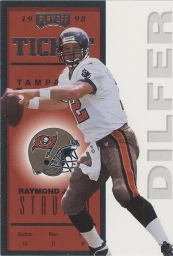 1998 Playoff Contenders Trent Dilfer #74