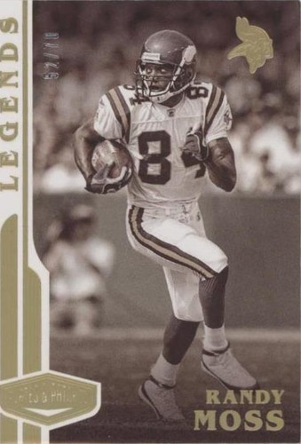 2020 Panini Plates & Patches Randy Moss #125