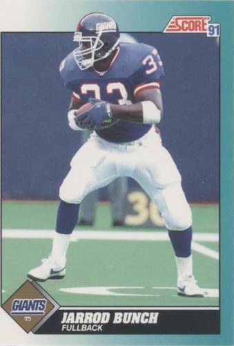 1991 Score Rookie & Traded Jarrod Bunch #42T