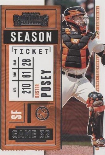 2020 Panini Contenders - Buster Posey #51